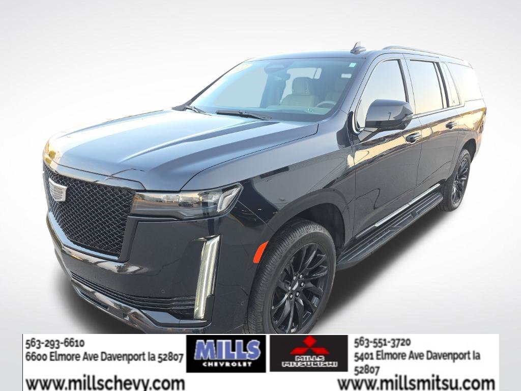 Used 2022 Cadillac Escalade ESV Sport Platinum w/ LPO, ONYX Package AWD/4WD 360° Tour