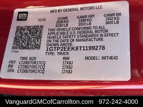 New 2026 GMC Canyon AT4X AWD/4WD image 26