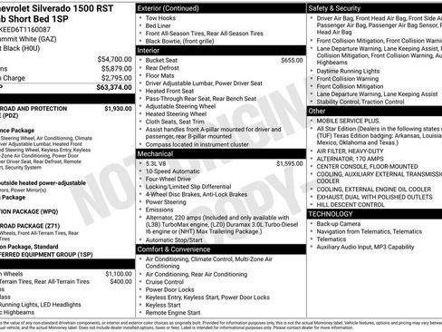 New 2026 Chevrolet Silverado 1500 RST AWD/4WD image 20