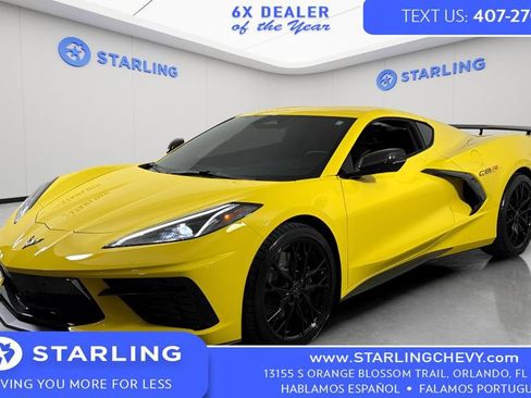 Certified 2025 Chevrolet Corvette Stingray Coupe w/ Z51 Performance Package RWD image 1