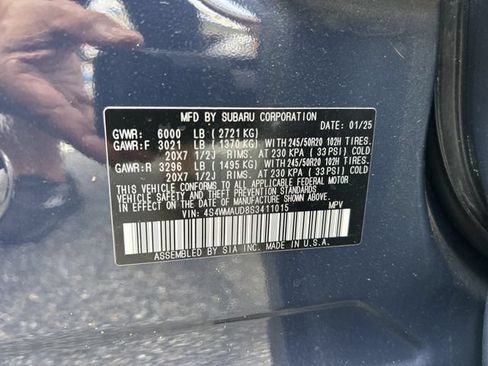 Used 2025 Subaru Ascent Touring w/ Popular Package #1 AWD/4WD image 36