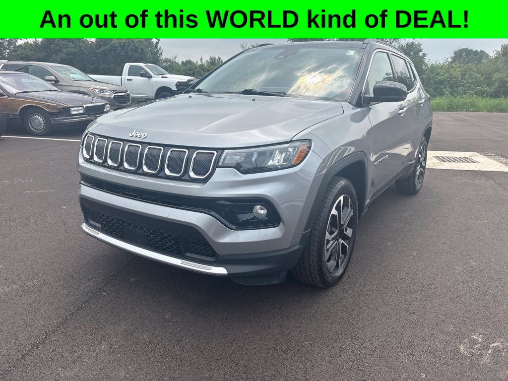 Certified 2022 Jeep Compass Limited w/ Sun and Sound Group AWD/4WD image 7