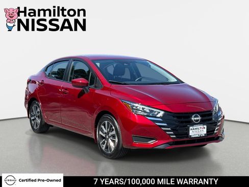 Certified 2025 Nissan Versa SV w/ Trunk Package FWD image 1