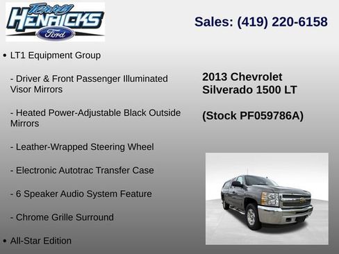 Used 2013 Chevrolet Silverado 1500 LT w/ All-Star Edition AWD/4WD image 23