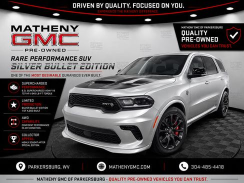 Used 2025 Dodge Durango SRT Hellcat AWD/4WD image 1