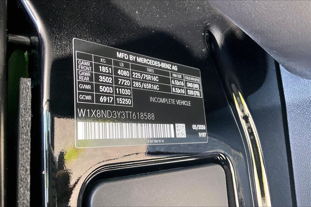 New 2026 Mercedes-Benz Sprinter 3500 image 11
