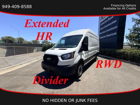 Used 2024 Ford Transit 250 148 High Roof Extended w/ Load Area Protection Package RWD image 1