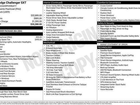 Used 2023 Dodge Challenger SXT RWD image 6