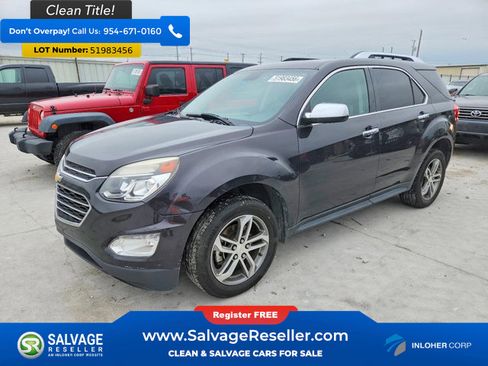 Used 2016 Chevrolet Equinox LTZ w/ Enhanced Convenience Package FWD image 1