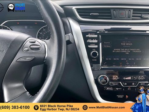 Used 2019 Nissan Murano SL w/ SL Technology Package AWD/4WD image 5