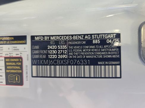 Certified 2025 Mercedes-Benz CLE 53 AMG 4MATIC Coupe image 42