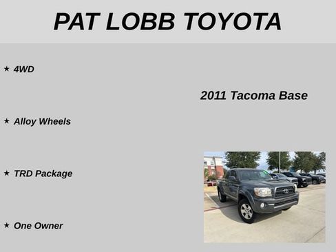 Used 2011 Toyota Tacoma 4x4 Access Cab V6 w/ TRD Sport Pkg image 18