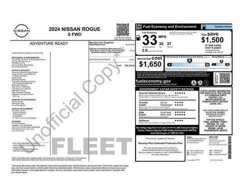 Used 2024 Nissan Rogue S FWD image 2