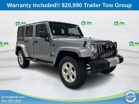Used 2014 Jeep Wrangler Unlimited Sahara w/ Dual Top Group AWD/4WD image 3