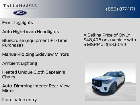 New 2026 Ford Explorer ST-Line w/ ST-Line Street Pack image 46