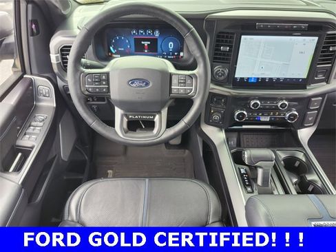 Certified 2024 Ford F150 Platinum w/ Equipment Group 702A High image 11