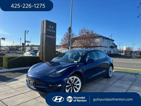Used 2022 Tesla Model 3 Long Range AWD/4WD image 1