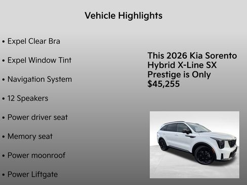 New 2026 Kia Sorento SX Prestige AWD/4WD image 32