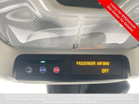 New 2026 Chevrolet TrailBlazer LT image 24