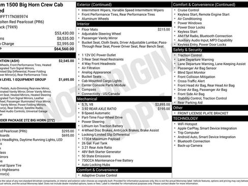 New 2026 RAM 1500 Big Horn w/ Night Edition AWD/4WD image 3