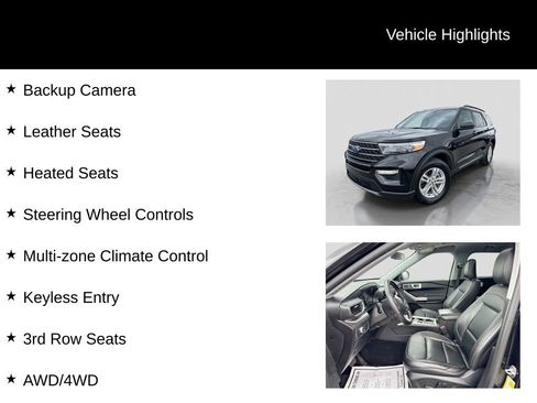 Certified 2021 Ford Explorer XLT w/ Equipment Group 202A AWD/4WD image 11