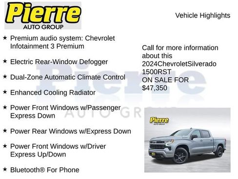 Used 2024 Chevrolet Silverado 1500 RST w/ True North Edition Plus AWD/4WD image 22