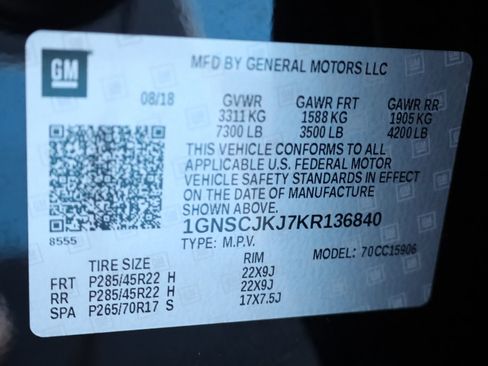 Used 2019 Chevrolet Suburban Premier w/ RST 6.2L Performance Edition image 18