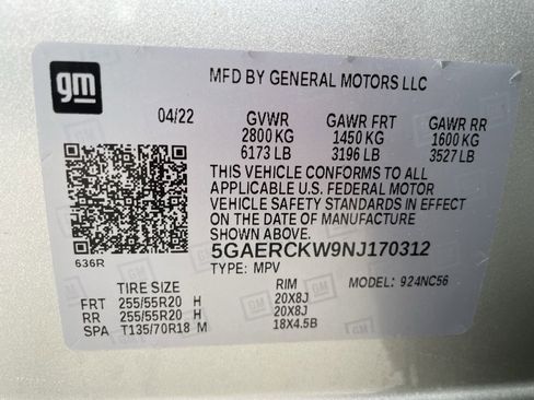 Used 2022 Buick Enclave Premium w/ Experience Buick Package image 21