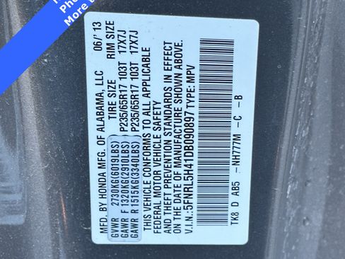 Used 2013 Honda Odyssey EX image 15