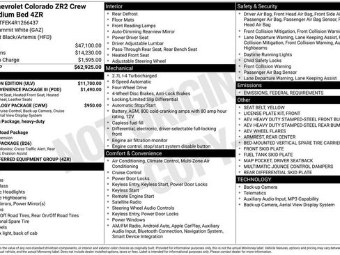 Used 2024 Chevrolet Colorado ZR2 w/ ZR2 Bison Edition image 45