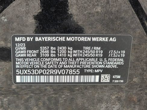 Used 2024 BMW X3 xDrive30i w/ Convenience Package AWD/4WD image 32