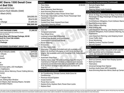 Used 2023 GMC Sierra 1500 Denali w/ Technology Package image 16