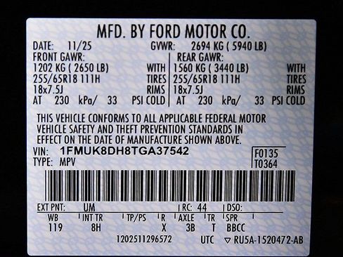 New 2026 Ford Explorer Active AWD/4WD image 16