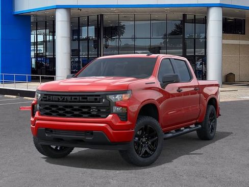 New 2026 Chevrolet Silverado 1500 Custom w/ Turbomax Blackout Package RWD image 6