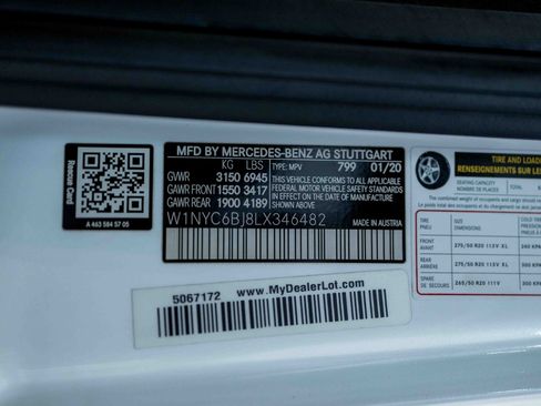 Used 2020 Mercedes-Benz G 550 image 88