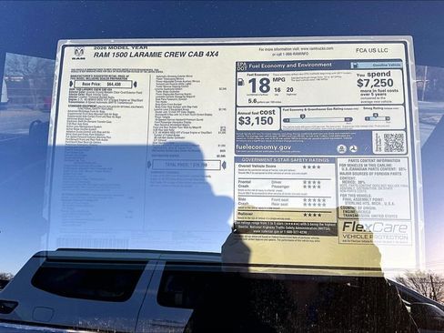 New 2026 RAM 1500 Laramie AWD/4WD image 13
