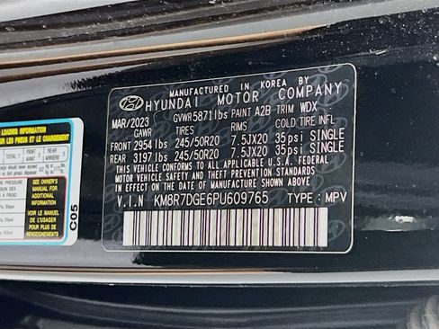 Used 2023 Hyundai Palisade Calligraphy w/ Cargo Package AWD/4WD image 35