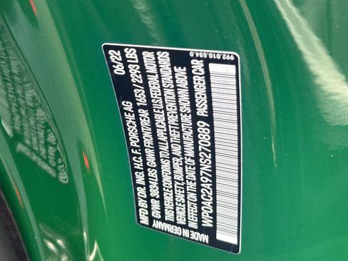 Certified 2022 Porsche 911 GT3 image 45