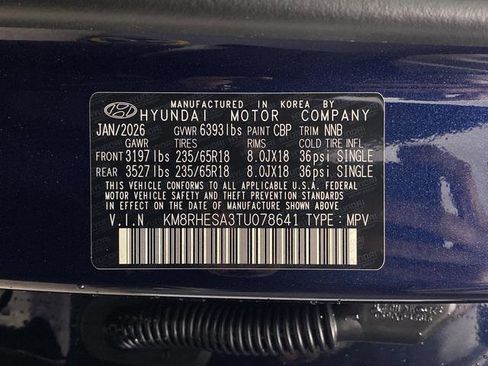 New 2026 Hyundai Palisade SEL Premium image 40