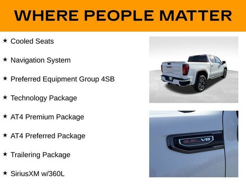 Used 2024 GMC Sierra 1500 AT4 w/ Technology Package image 38