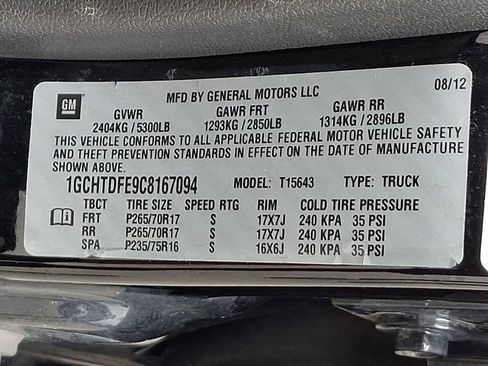 Used 2012 Chevrolet Colorado LT AWD/4WD image 30