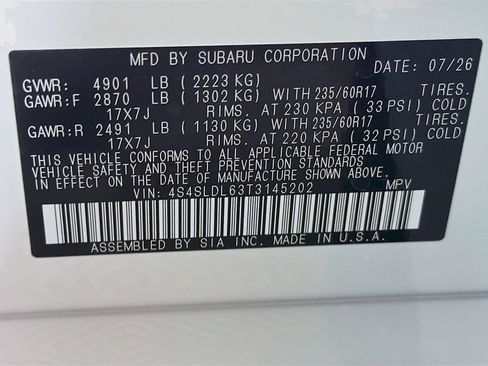 New 2026 Subaru Forester Wilderness AWD/4WD image 36