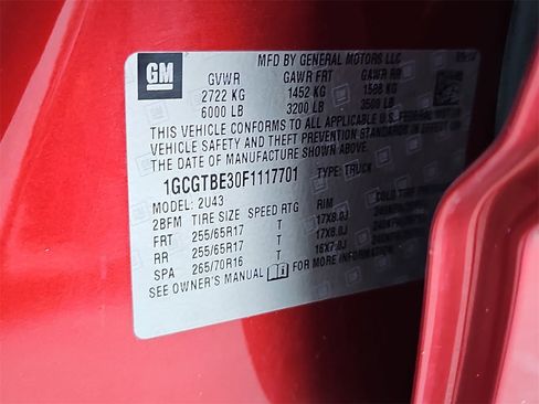 Used 2015 Chevrolet Colorado LT w/ LT Convenience Package image 34