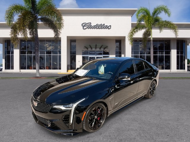 Certified 2022 Cadillac CT4 V Blackwing w/ Driver Assist Package RWD image 1