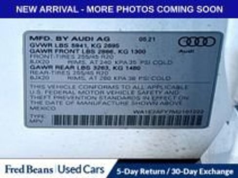 Used 2021 Audi Q5 e Premium Plus w/ Premium Plus Package image 16