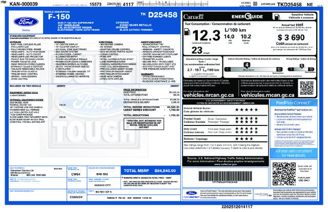 Certified 2026 Ford F150 Lariat AWD/4WD image 35
