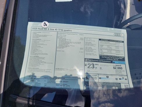 New 2025 Audi Q3 2.0T Premium image 23