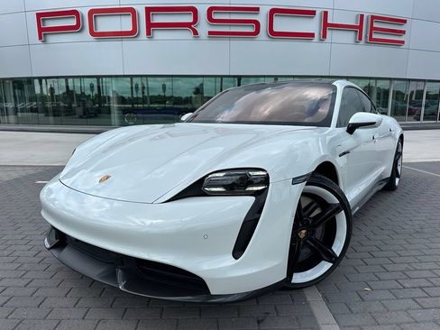 Certified 2022 Porsche Taycan Turbo S AWD/4WD image 1