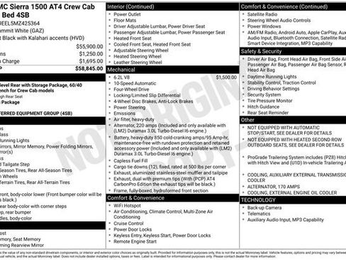 Used 2021 GMC Sierra 1500 AT4 image 6