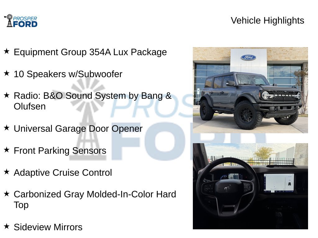 Used 2023 Ford Bronco Wildtrak AWD/4WD image 5